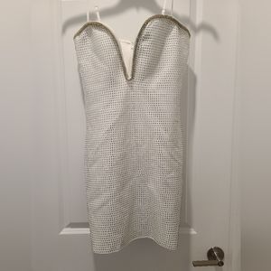 NWT AKIRA Little Bling Ting Bandage Midi Dress